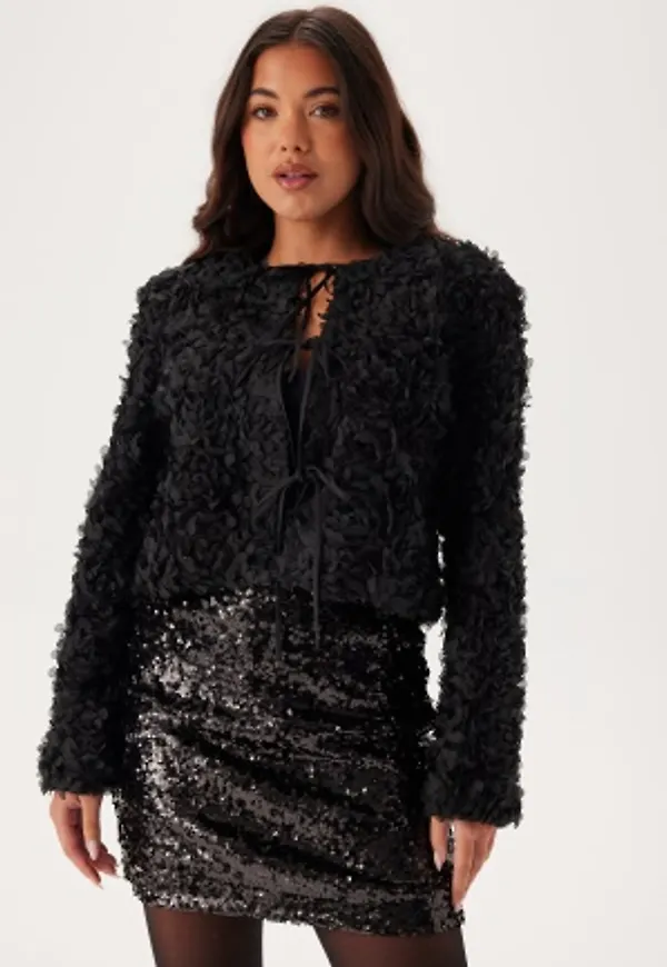 YAS Yasflowi Ls Jacket S. Black XL