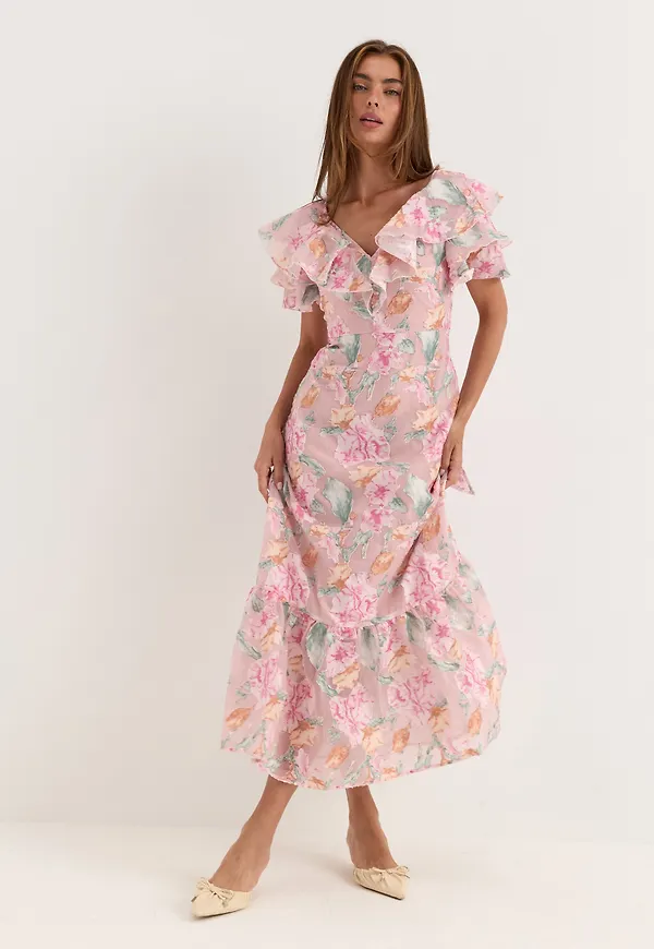 Yasflorina Ss Ankle Dress