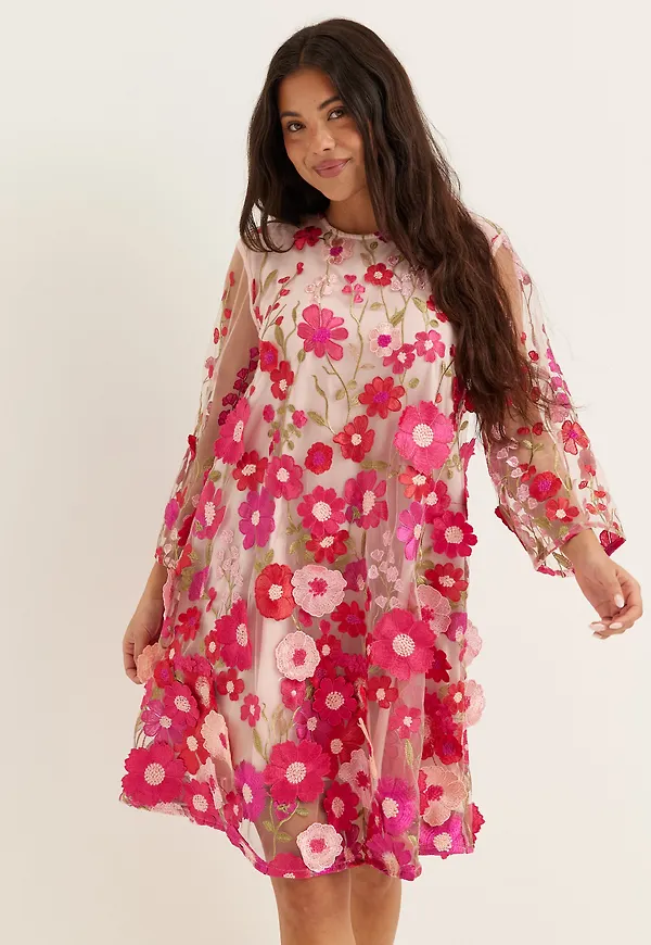 Yasflowering 3/4 DRESS
