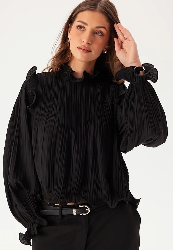 Yasphilina Ls High Neck Top S.