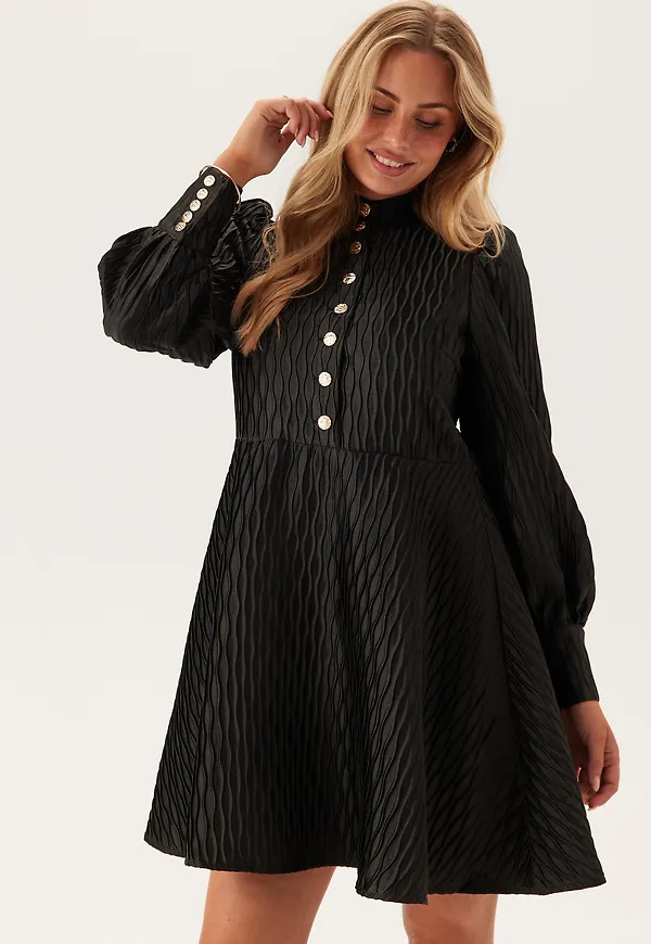 Yasripple Ls Dress