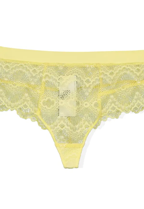 Yellow Lace Panties