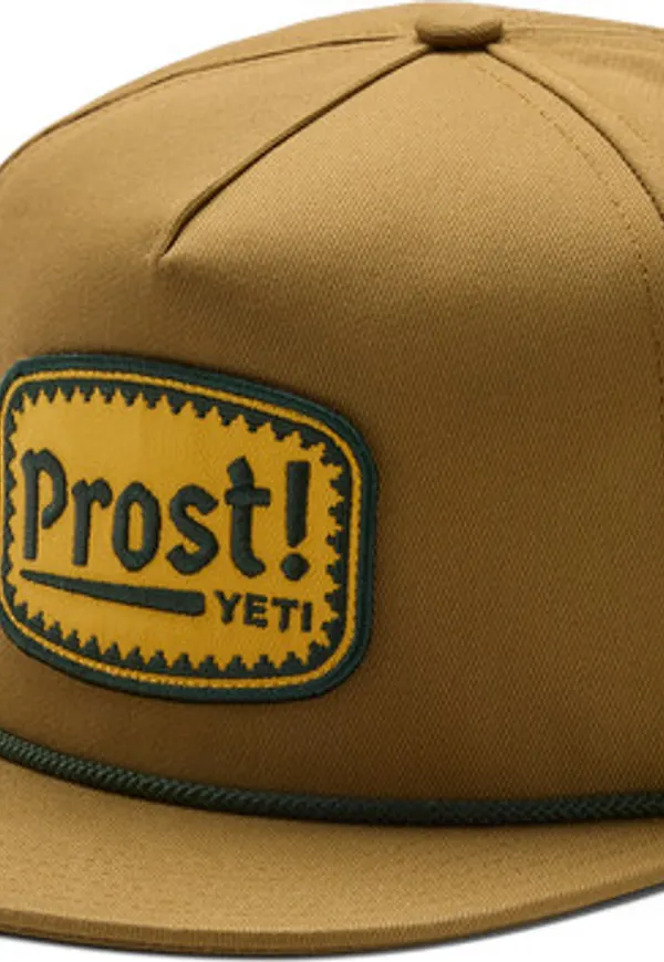 Yeti Prost! Flat Brim Rope Hat Brown