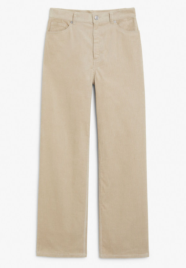 Yoko corduroy trousers - Brown