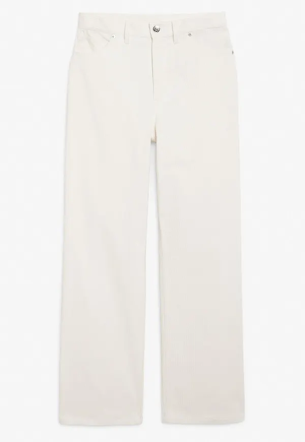 Yoko corduroy trousers - White