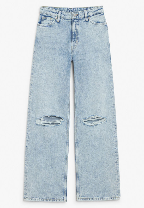 Yoko jeans with rips - Blue