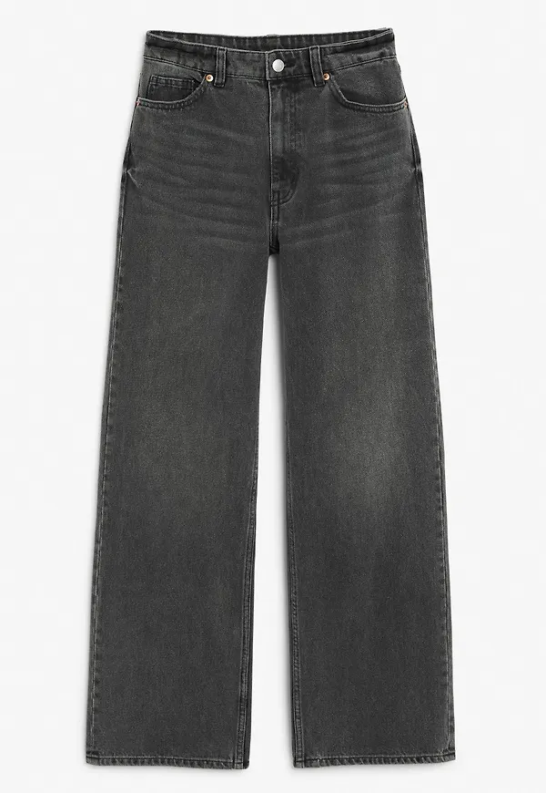Yoko washed black jeans - Black