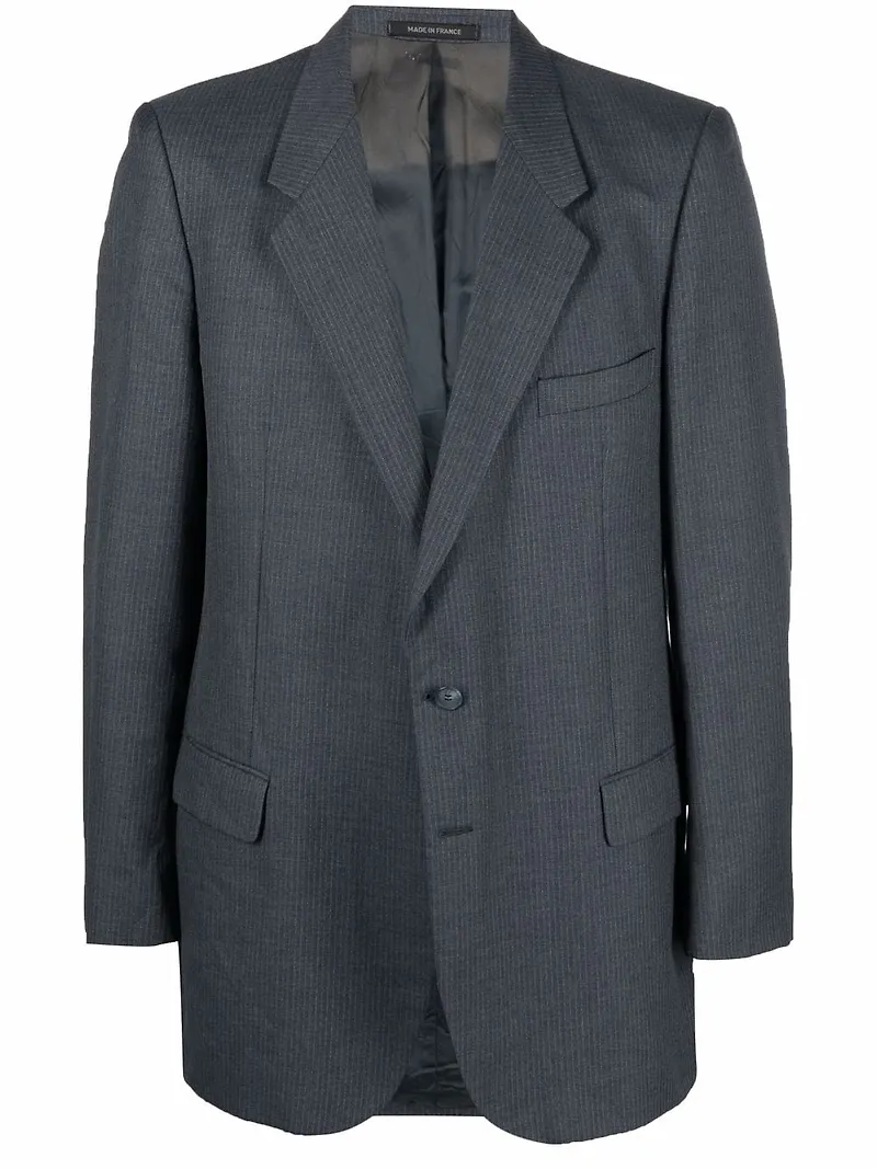 Yves Saint Laurent Pre-Owned blazer från 1990-talet - Grå