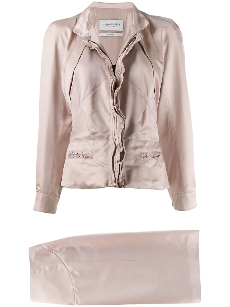 Yves Saint Laurent Pre-Owned dräkt från 1990-talet - Rosa
