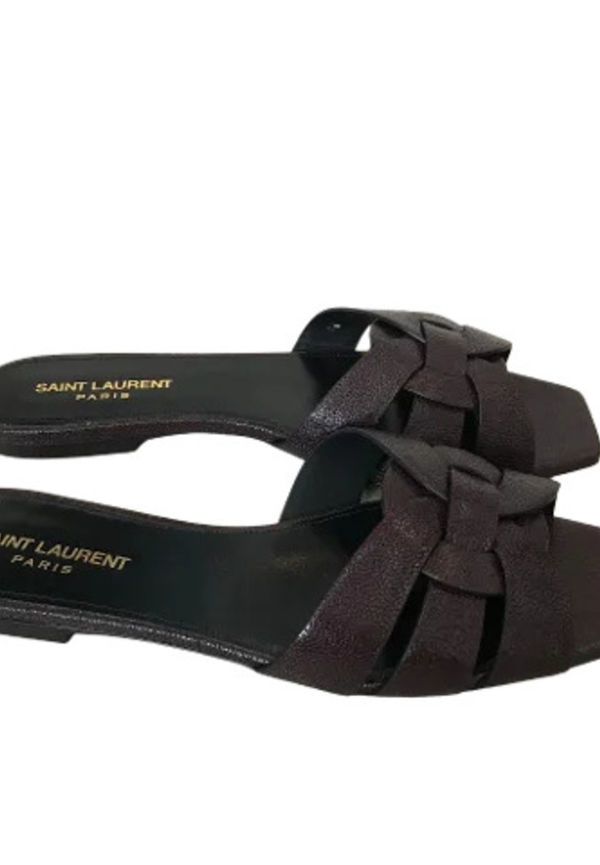 Yves Saint Laurent Vintage - Vintage Skor - Brun - Dam - Storlek: 38 1/2 EU