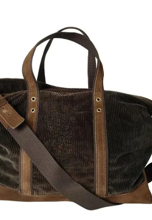 Yves Saint Laurent Vintage Pre-owned Canvas axelremsvskor Brun, Dam