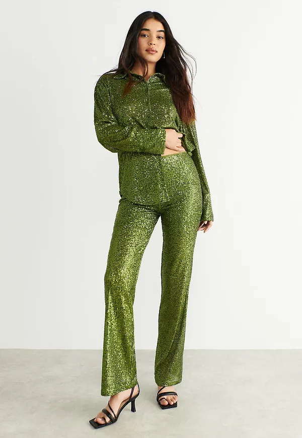 Yvette sequins trousers