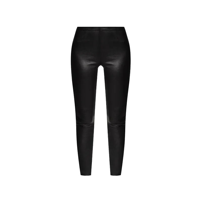 Zadig & Voltaire Leather leggings Svart, Dam