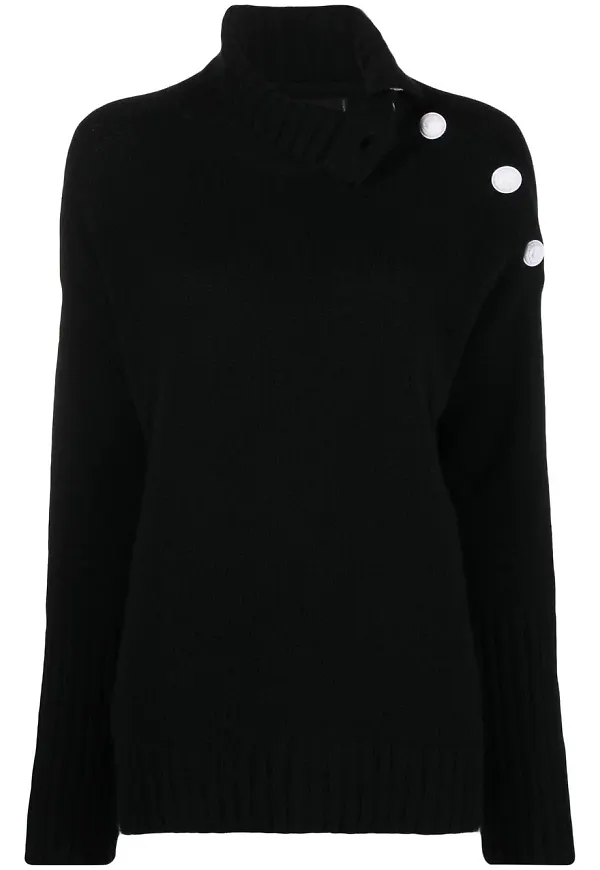 Zadig&Voltaire Alma kashmirtröja - Svart