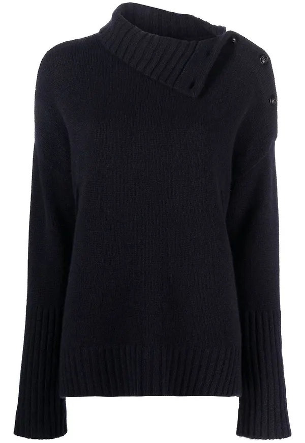 Zadig&Voltaire Alma stickad kashmirtröja - Blå
