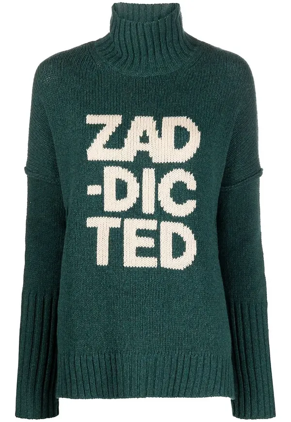 Zadig&Voltaire Alma We Zaddicted tröja - Grön