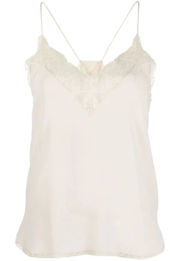 Zadig&Voltaire Christy sidenlinne - Neutral