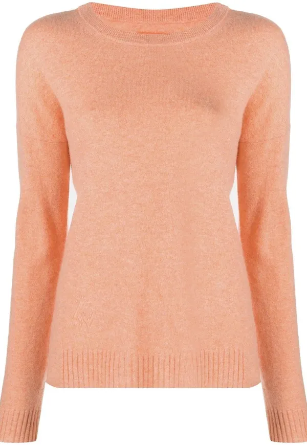 Zadig&Voltaire Cici tröja med armbågslapp - Orange