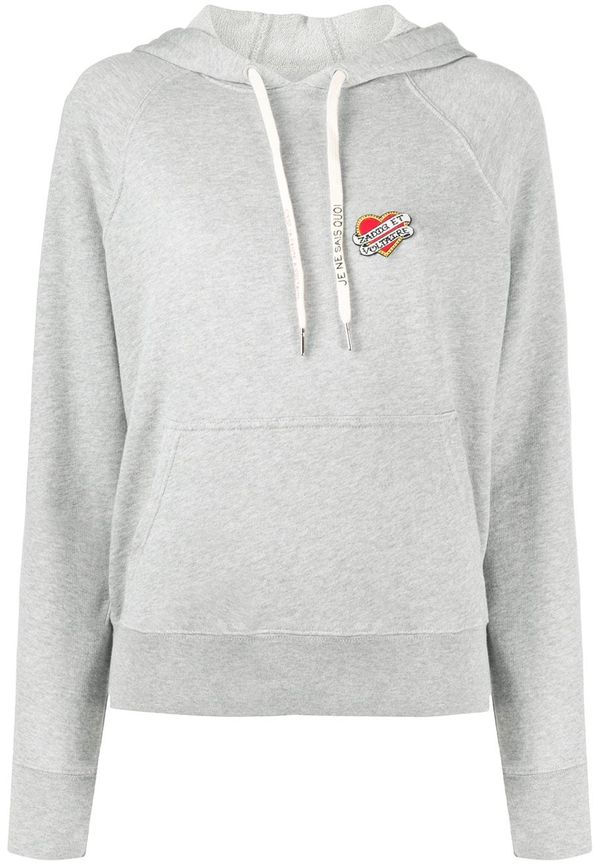 Zadig&Voltaire Clipper Heart hoodie - Grå