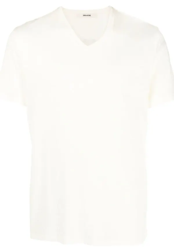 Zadig&Voltaire figursydd t-shirt - Neutral