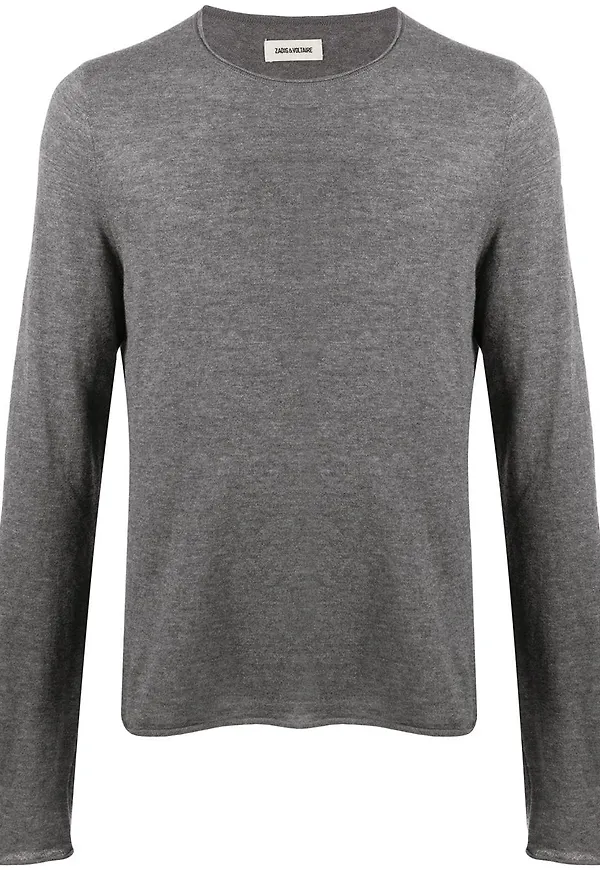 Zadig&Voltaire finstickad kashmirtröja - Grå
