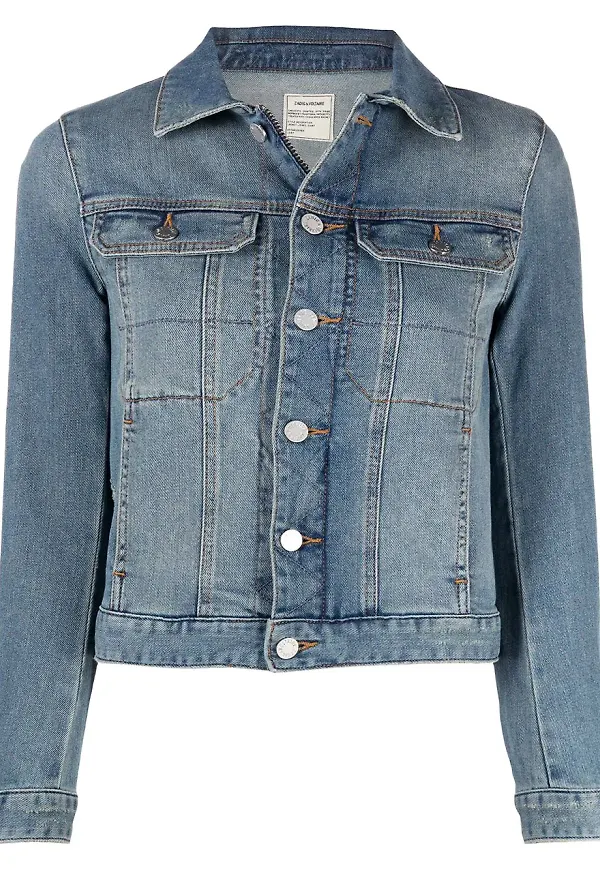 Zadig&Voltaire jeansjacka - Blå