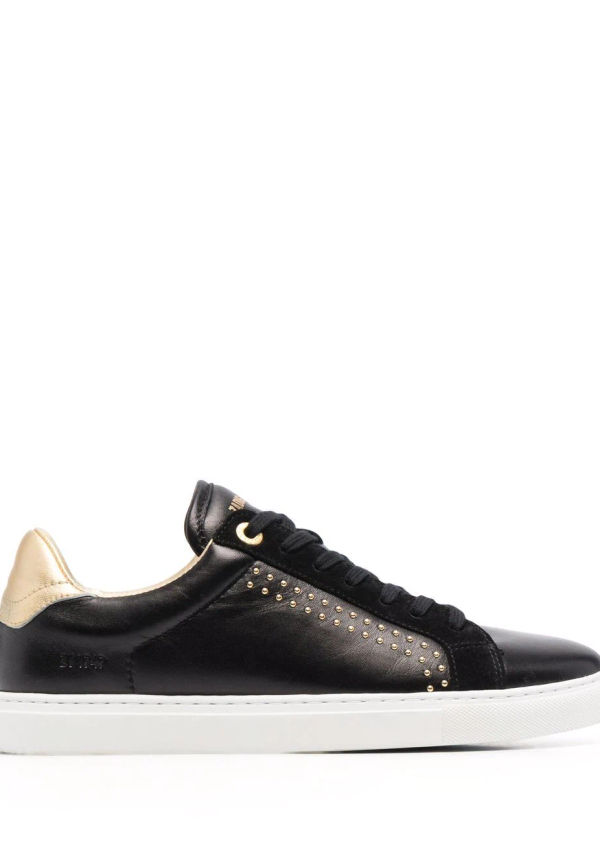 Zadig&Voltaire låga sneakers med nitar - Svart