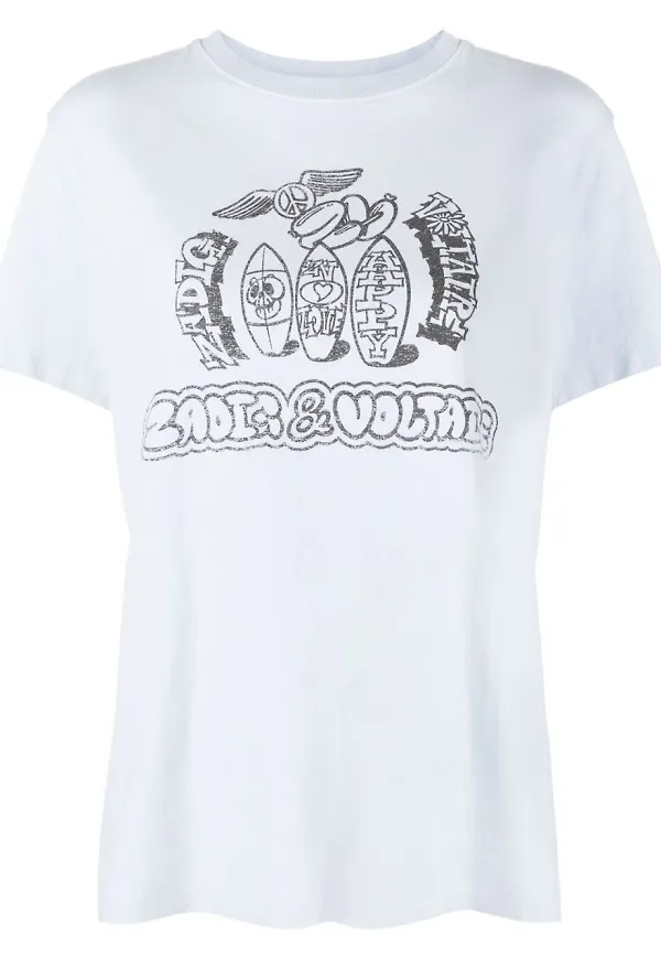Zadig&Voltaire Omma t-shirt - Blå