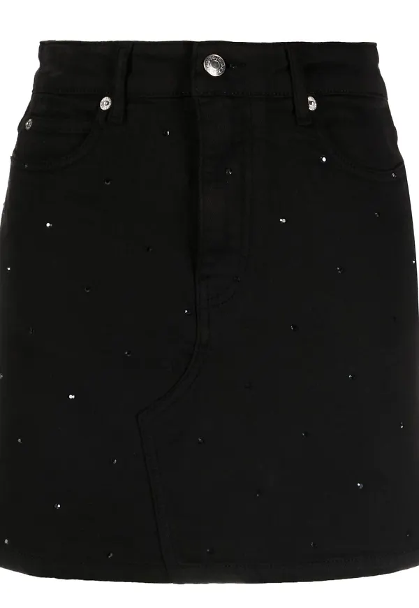 Zadig&Voltaire pennkjol i denim - Svart