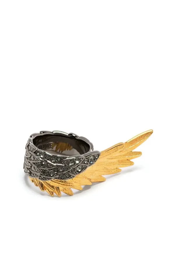 Zadig&Voltaire Rock Wing ring - Grå