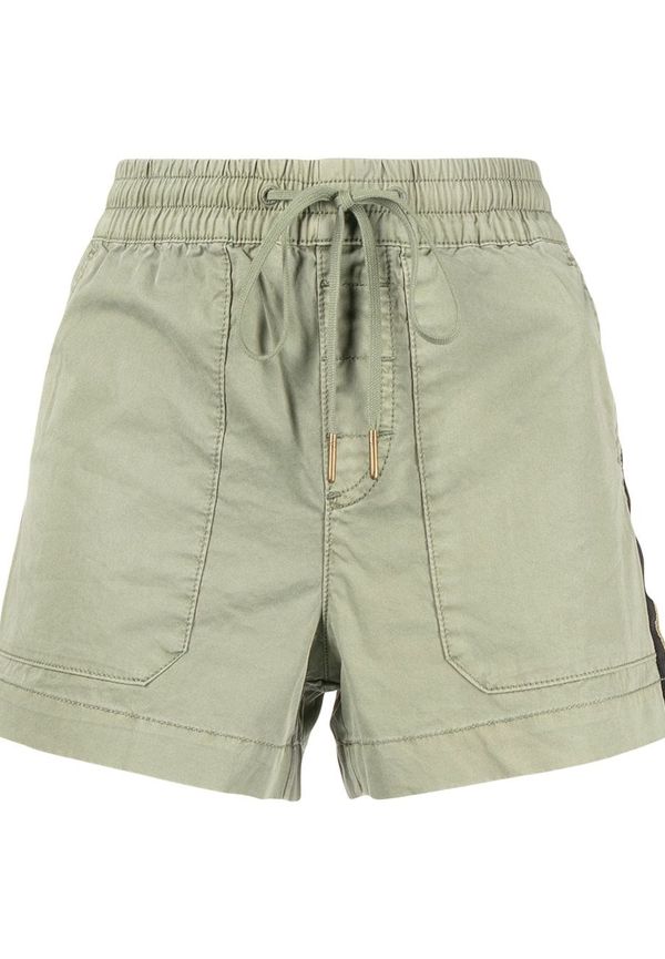 Zadig&Voltaire shorts med dragsko och sidorem - Grön