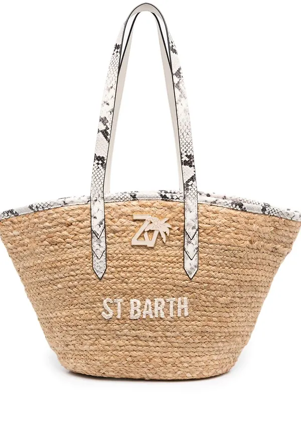 Zadig&Voltaire St Barth strandväska - Neutral