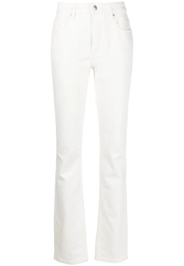 Zadig&Voltaire straight-jeans - Vit
