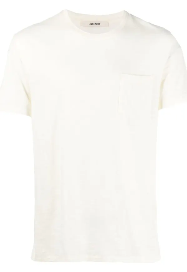 Zadig&Voltaire t-shirt med dödskalle - Gul
