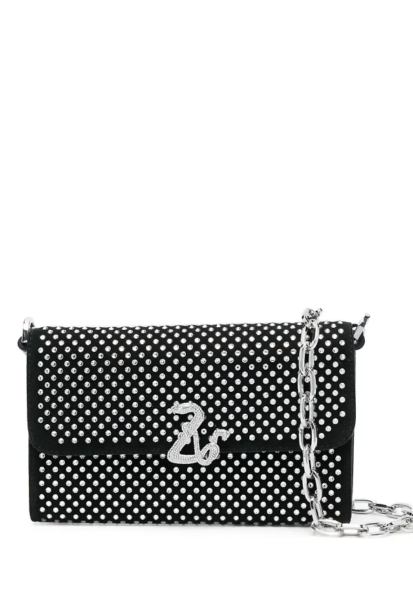 Zadig&Voltaire ZV Initiale Le Long Unchained axelväska - Svart