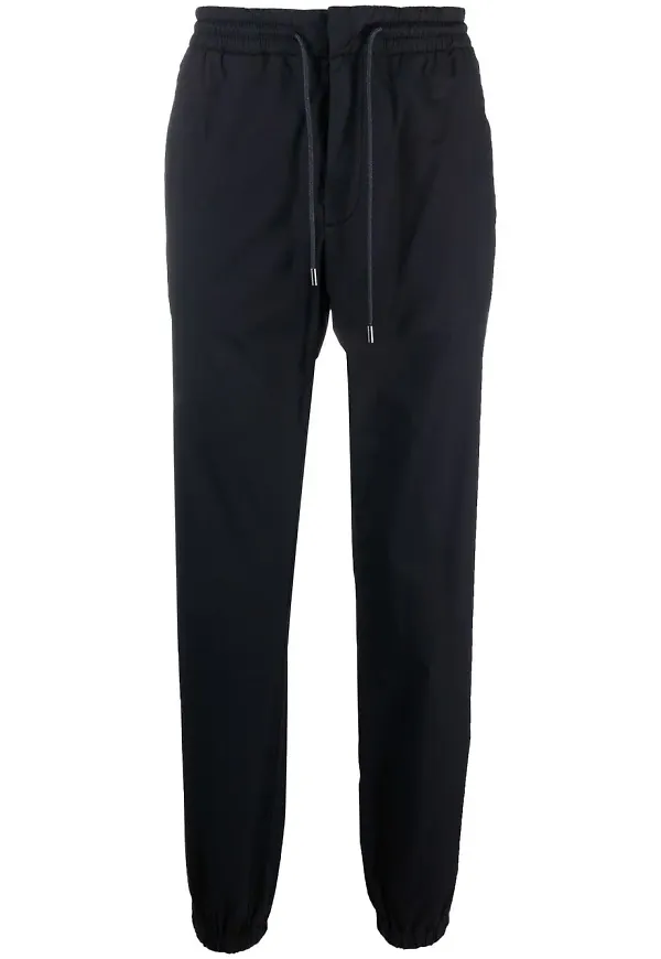 Zegna raka sweatpants - Svart