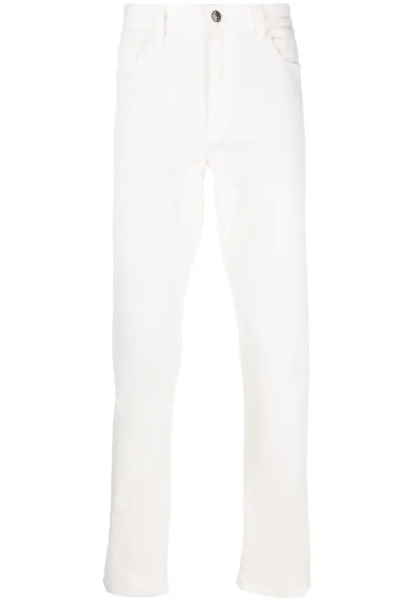 Zegna tapered-jeans - Vit