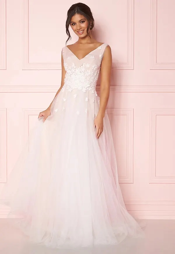 Zetterberg Couture Stella Dress Ivory/Nude 34