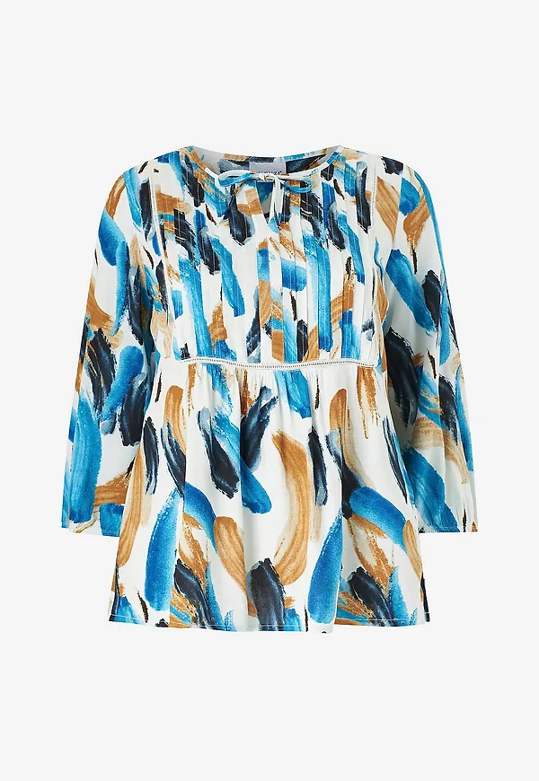 Zhenzi - Blus Lillie 390 - Blouse - Blå