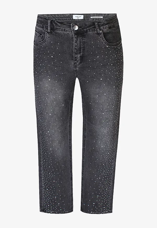 Zhenzi - Jeans Stomp 115 - Stomp Fit - Grå