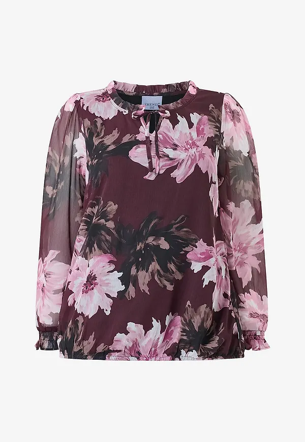 Zhenzi - Blus Zh-Maria 1597 Blouse - Lila