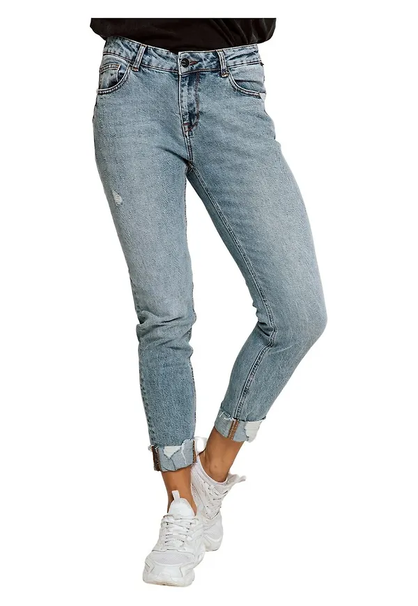 Zhrill - Skinny Jeans - Blå - Dam - Storlek: W31,W32,W26,W25,W30,W28