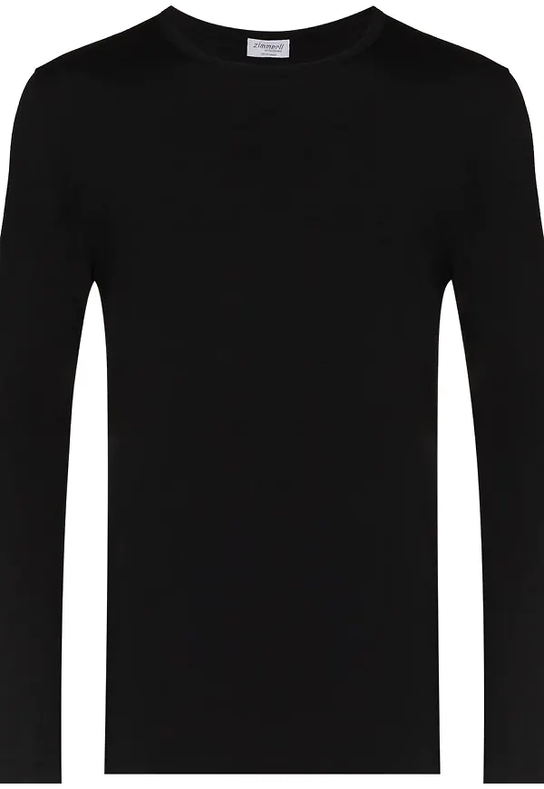 Zimmerli långärmad t-shirt - Svart
