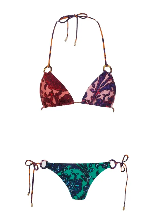 Zimmermann Bikini Grön, Dam