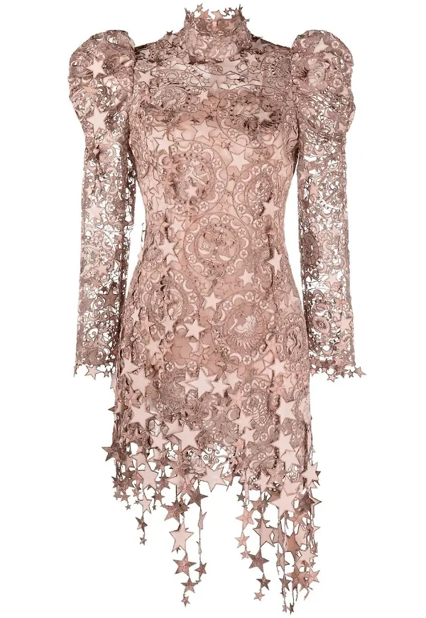 ZIMMERMANN Celestial Zodiac miniklänning - Rosa