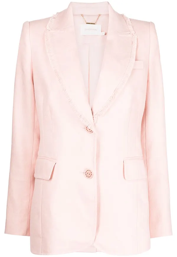 ZIMMERMANN enkelknäppt finblazer - Rosa