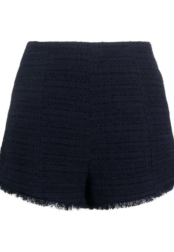 ZIMMERMANN High Tide tweedshorts - Blå