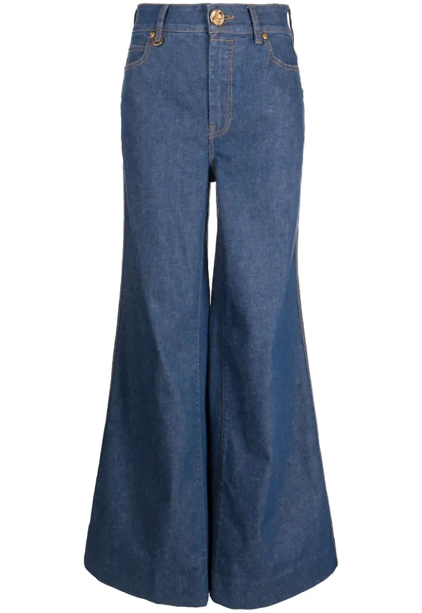 ZIMMERMANN Matchmaker palazzo-jeans - Blå