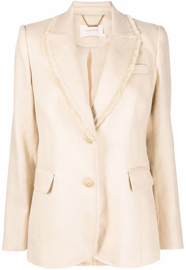 ZIMMERMANN Postcard smokingkavaj - Neutral