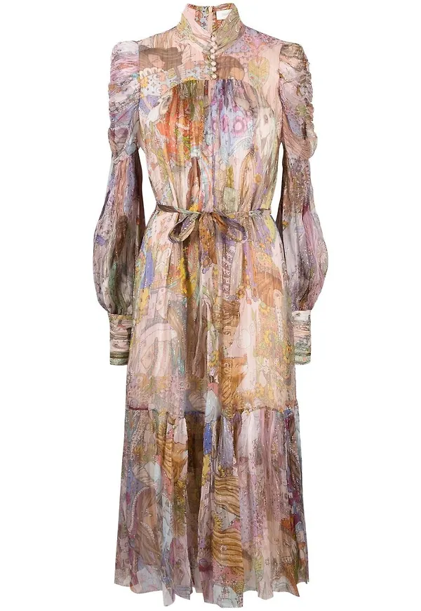 ZIMMERMANN Zodiac Star Girls klänning - Neutral